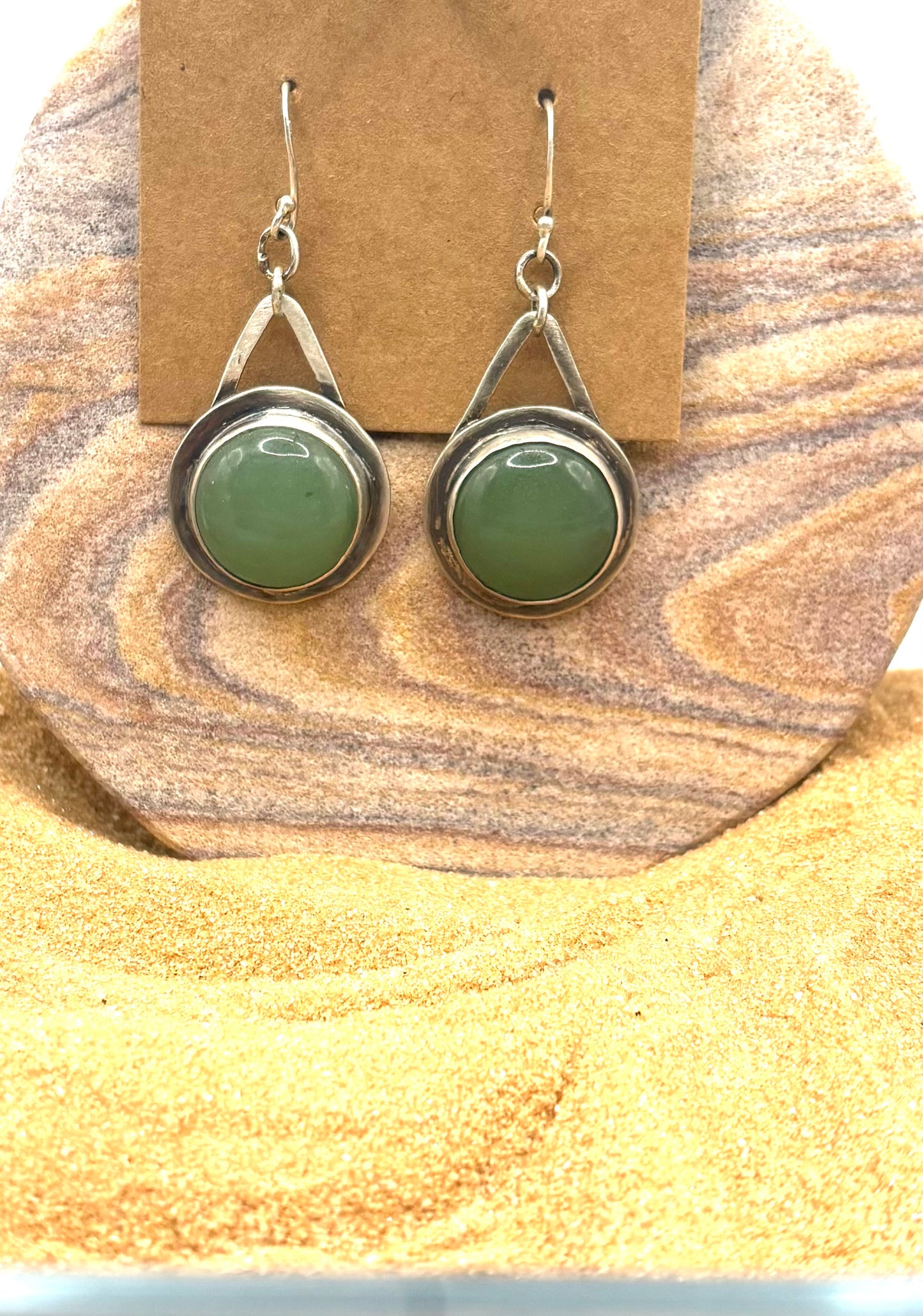 Nephrite Earrings